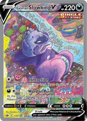 Galarian Slowking V (Alternate Full Art) #179/198 — stock