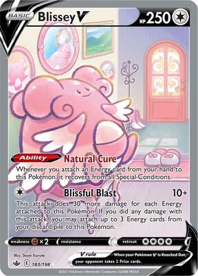 Blissey V (Alternate Full Art) #183/198 — stock