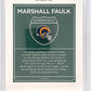 2023 Panini Donruss Super Bowl Downtown Marshall Faulk #SBD-MF — back