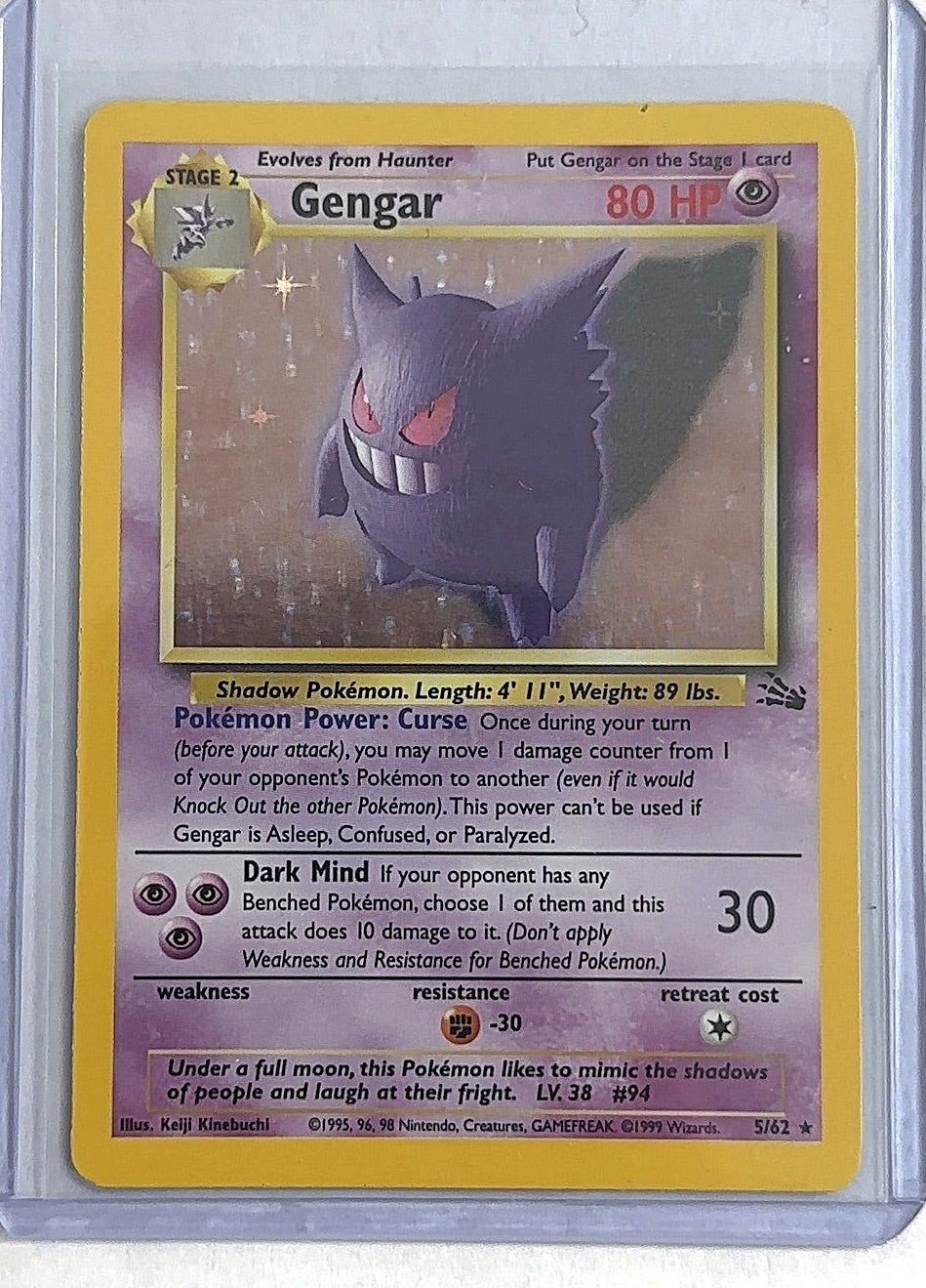 Gengar (5) #05/62 — front