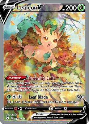 Leafeon V (Alternate Full Art) #167/203 — stock