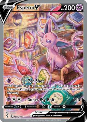 Espeon V (Alternate Full Art) #180/203 — stock