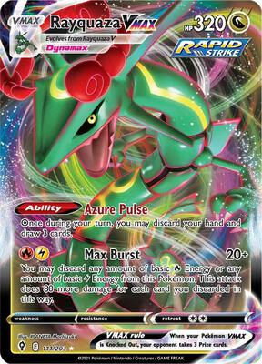 Rayquaza VMAX #111/203 — stock