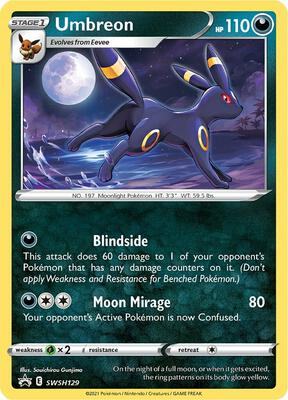 Umbreon - SWSH129 #SWSH129 — stock