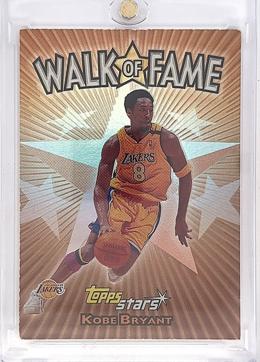 2000 Topps Stars Walk of Fame Kobe Bryant #WF8 — front