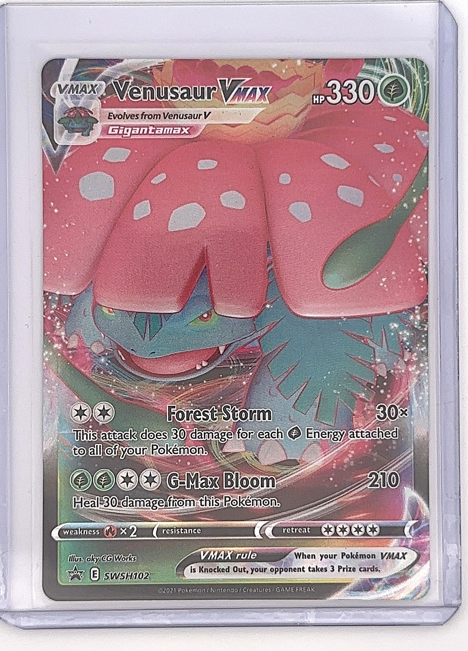 Venusaur VMAX - SWSH102 #SWSH102 — front