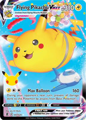 Flying Pikachu VMAX #007/025 — stock
