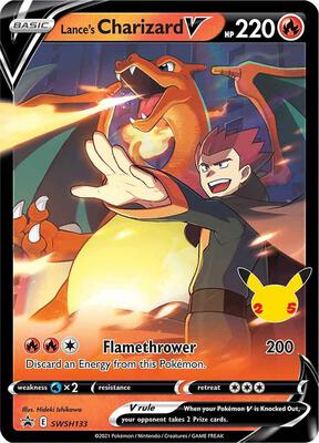 Lance's Charizard V - SWSH133 #SWSH133 — stock