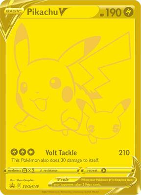 Pikachu V - SWSH145 #SWSH145 — stock