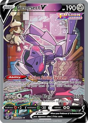 Genesect V (Alternate Full Art) #255/264 — stock