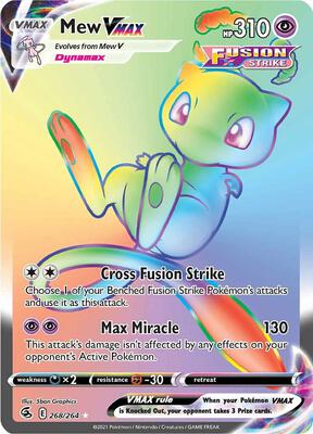 Mew VMAX (Secret) #268/264 — stock