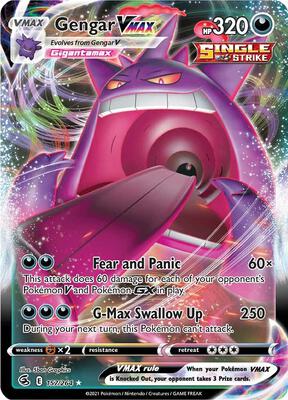 Gengar VMAX #157/264 — stock