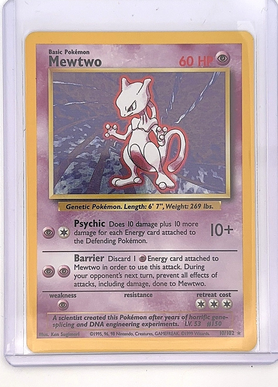 Mewtwo #010/102 — front