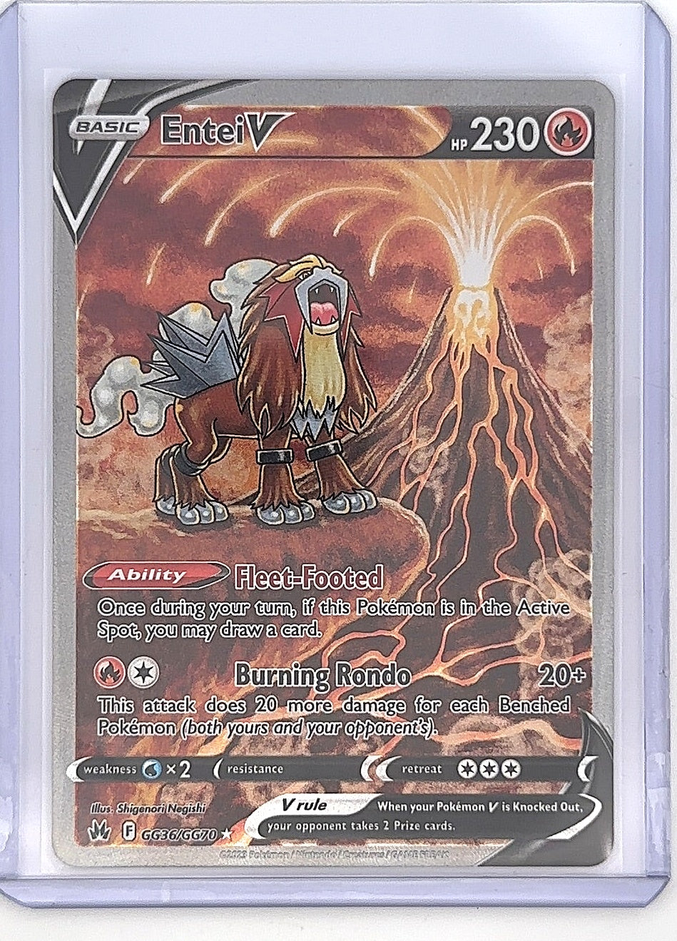 Entei V #GG36/GG70 — front