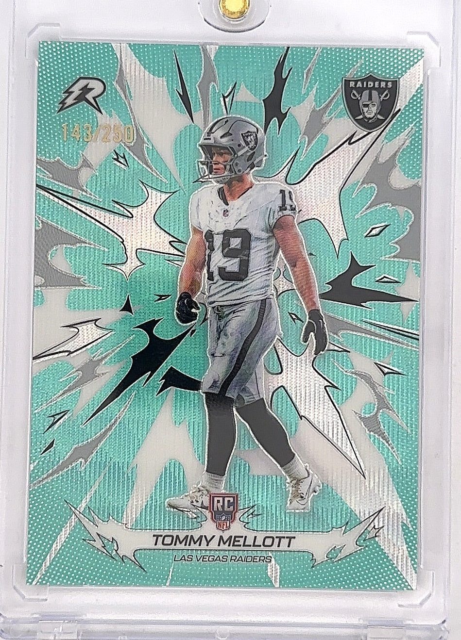 2025 Topps Resurgence Tommy Mellott [Teal Surge] #147 — front