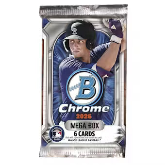 2026 Bowman Chrome Baseball Mega Single Pack