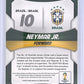 2014 Neymar Jr. Prizm World Cup #7 — back