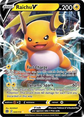 Raichu V #045/172 — stock