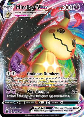 Mimikyu VMAX #069/172 — stock
