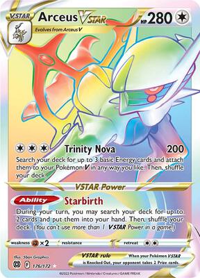 Arceus VSTAR (Secret) (176) #176/172 — stock