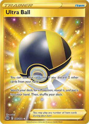 Ultra Ball (Secret) #186/172 — stock