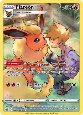 Flareon #TG01/TG30 — stock