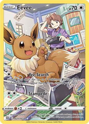 Eevee #TG11/TG30 — stock