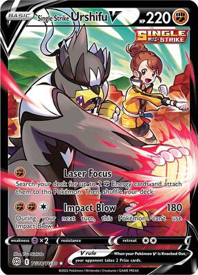 Single Strike Urshifu V #TG18/TG30 — stock