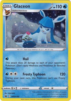 Glaceon - SWSH192 #SWSH192 PSA NM 7 — stock