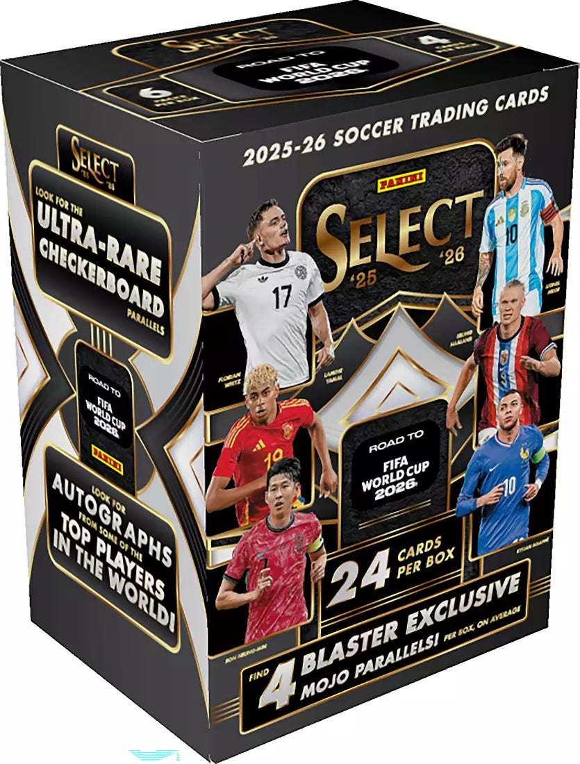 2026 Panini SELECT Road to FIFA World Cup Blaster Box