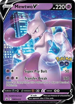 Mewtwo V - SWSH223 #SWSH223 — stock