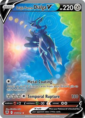 Origin Forme Dialga V (Alternate Full Art) #177/189 — stock
