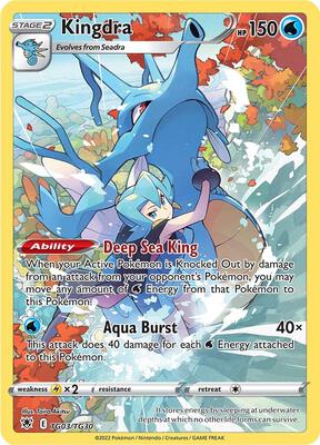 Kingdra #TG03/TG30 — stock