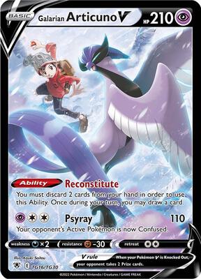 Galarian Articuno V #TG16/TG30 — stock