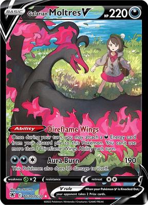 Galarian Moltres V #TG20/TG30 — stock