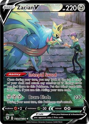 Zacian V #TG21/TG30 — stock