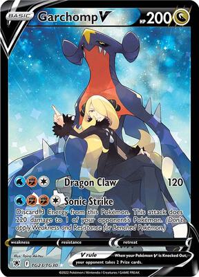 Garchomp V #TG23/TG30 — stock
