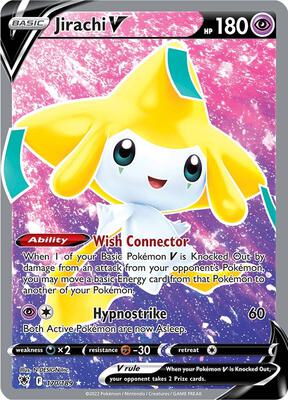 Jirachi V (Full Art) #170/189 — stock