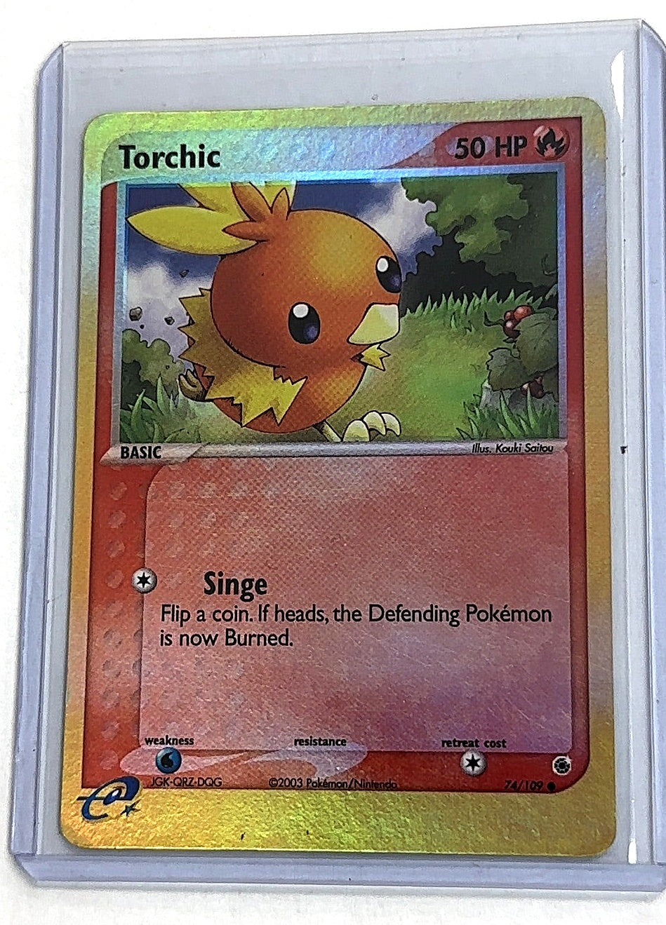 Torchic - 74/109 #74/109 — front