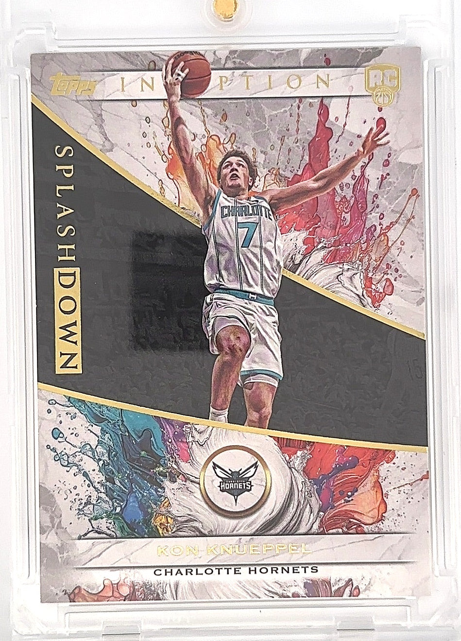2025 Topps Inception Splashdown Kon Knueppel #S-16 — front