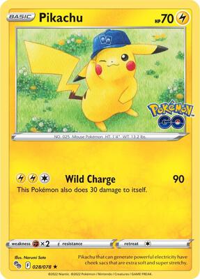Pikachu (28) #028/078 — stock