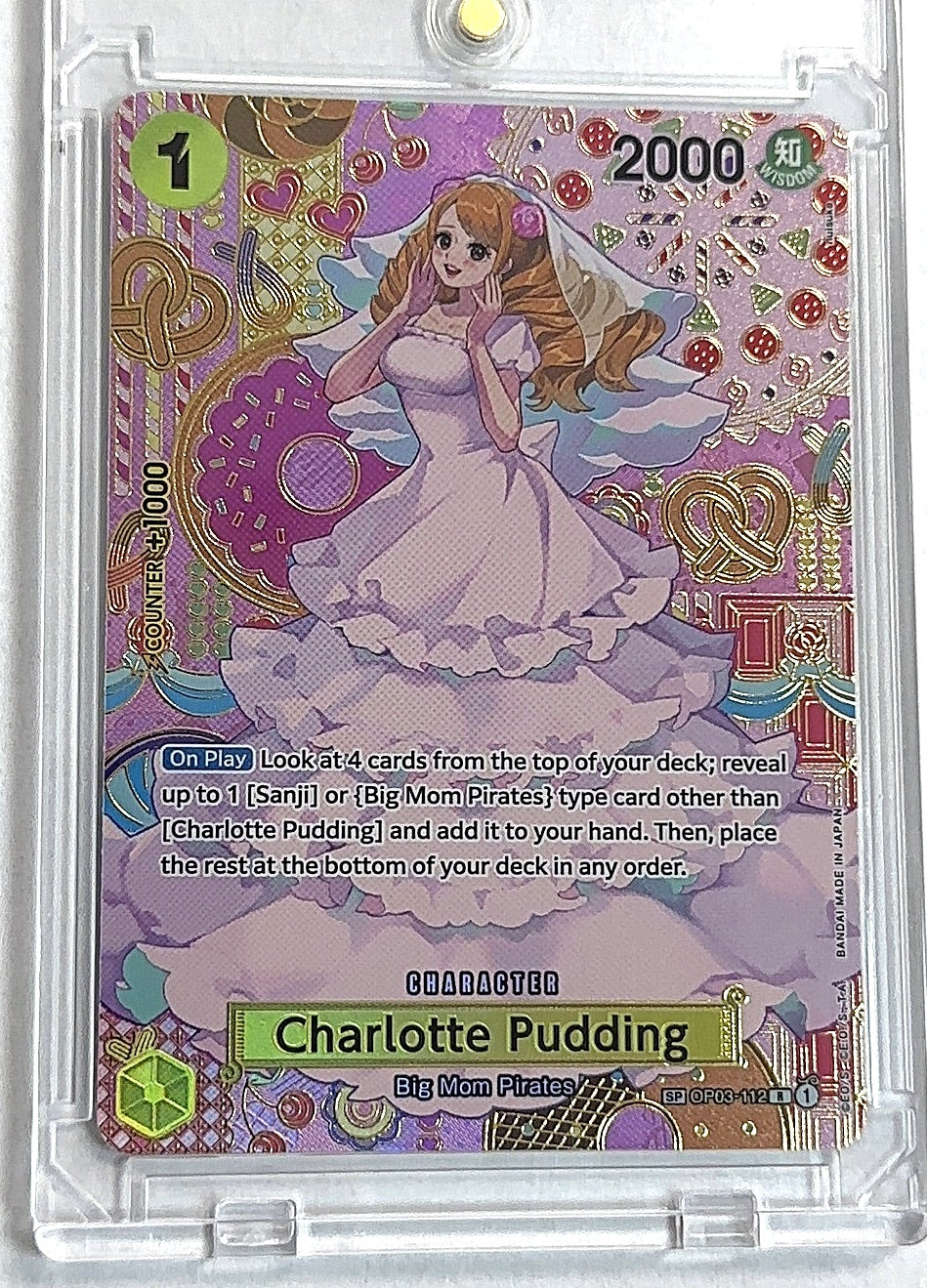 Charlotte Pudding SP 0P03-112 R — front