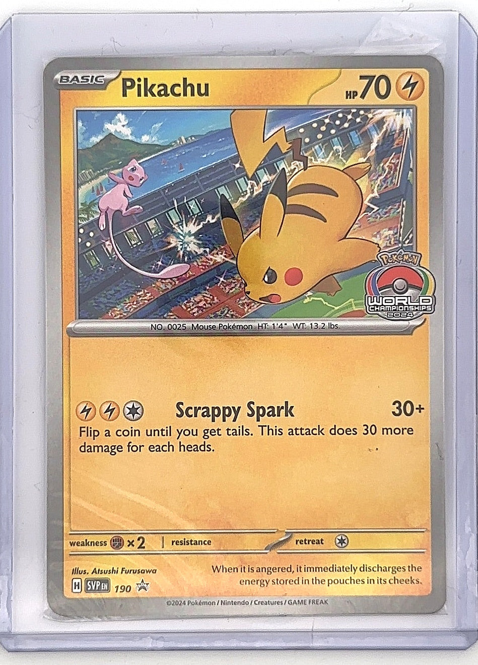 Pikachu - 190 #190 — front