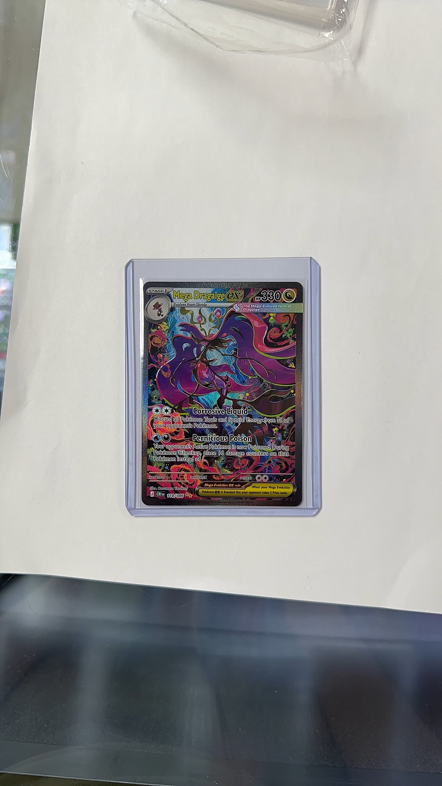 Mega Dragalge ex - 118/086 #118/086 — front