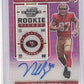 Nick Bosa 2019 Rookie Contender Optic Ticket Autograph 16/21 — front