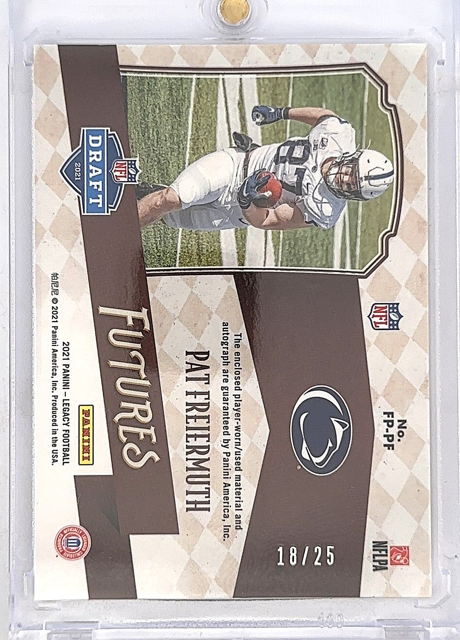 2020 Panini Contenders Rodrigo Blankenship [Autograph] #227 — back