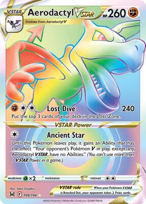 Aerodactyl VSTAR (Secret) #199/196 — stock