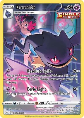 Banette #TG07/TG30 — stock