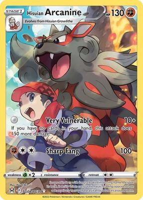 Hisuian Arcanine #TG08/TG30 — stock