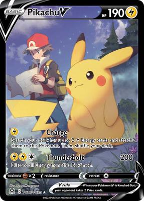 Pikachu V #TG16/TG30 — stock